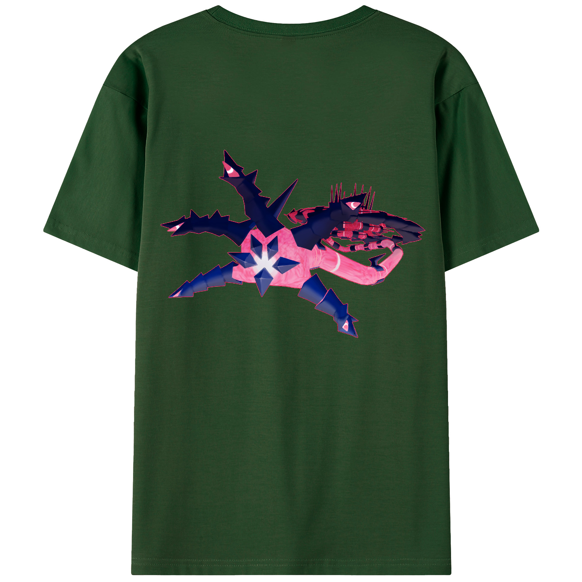 （画像用） ポケットモンスター Pokémon 綿100％半袖Tシャツ（背面プリント）